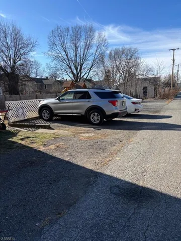 a backyard of a house