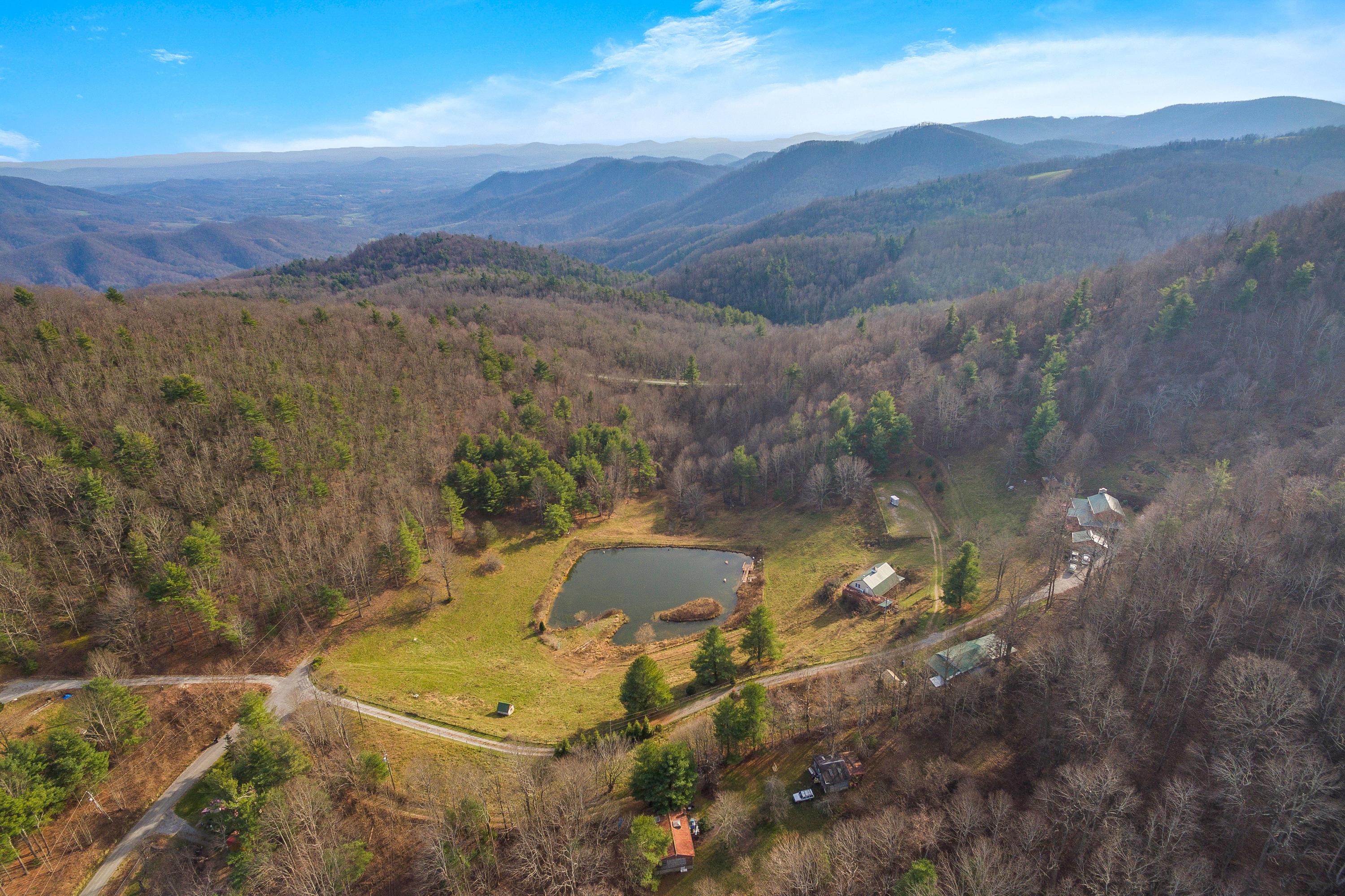 10609 Lancaster Road Bent Mountain, VA 24059 - Photo 6 of 36 Aerial