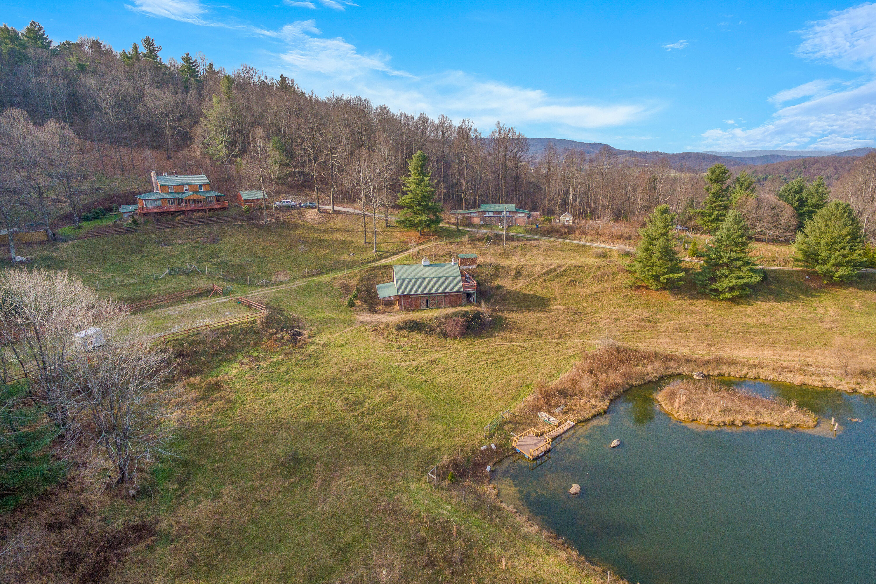 10609 Lancaster Road Bent Mountain, VA 24059 - Photo 8 of 36 Aerial