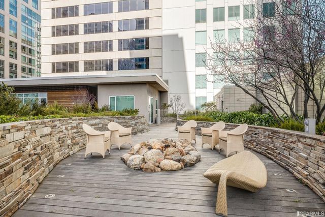 a view of a couches in patio of house