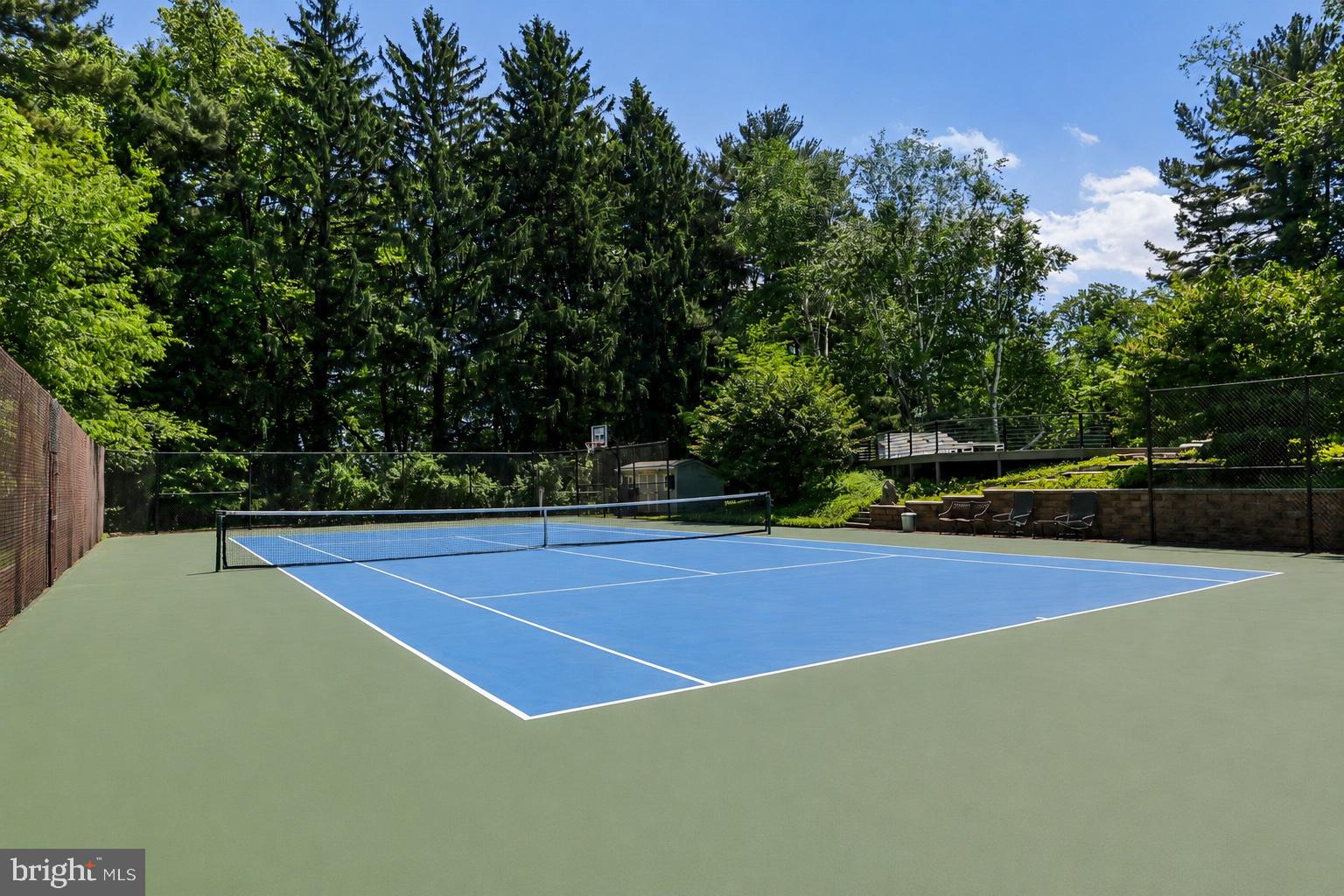 1673 Paper Mill Road Jenkintown, PA 19046 - Photo 68 of 73 a view of a tennis court