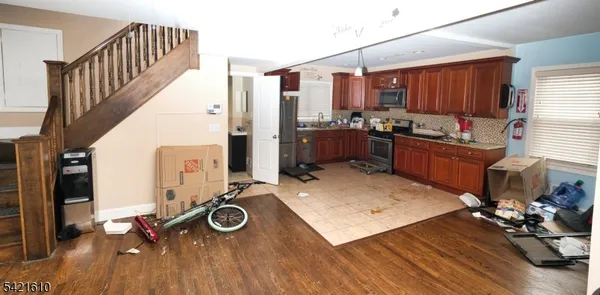 a room with storage and utility