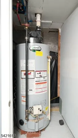 a close view of water heater