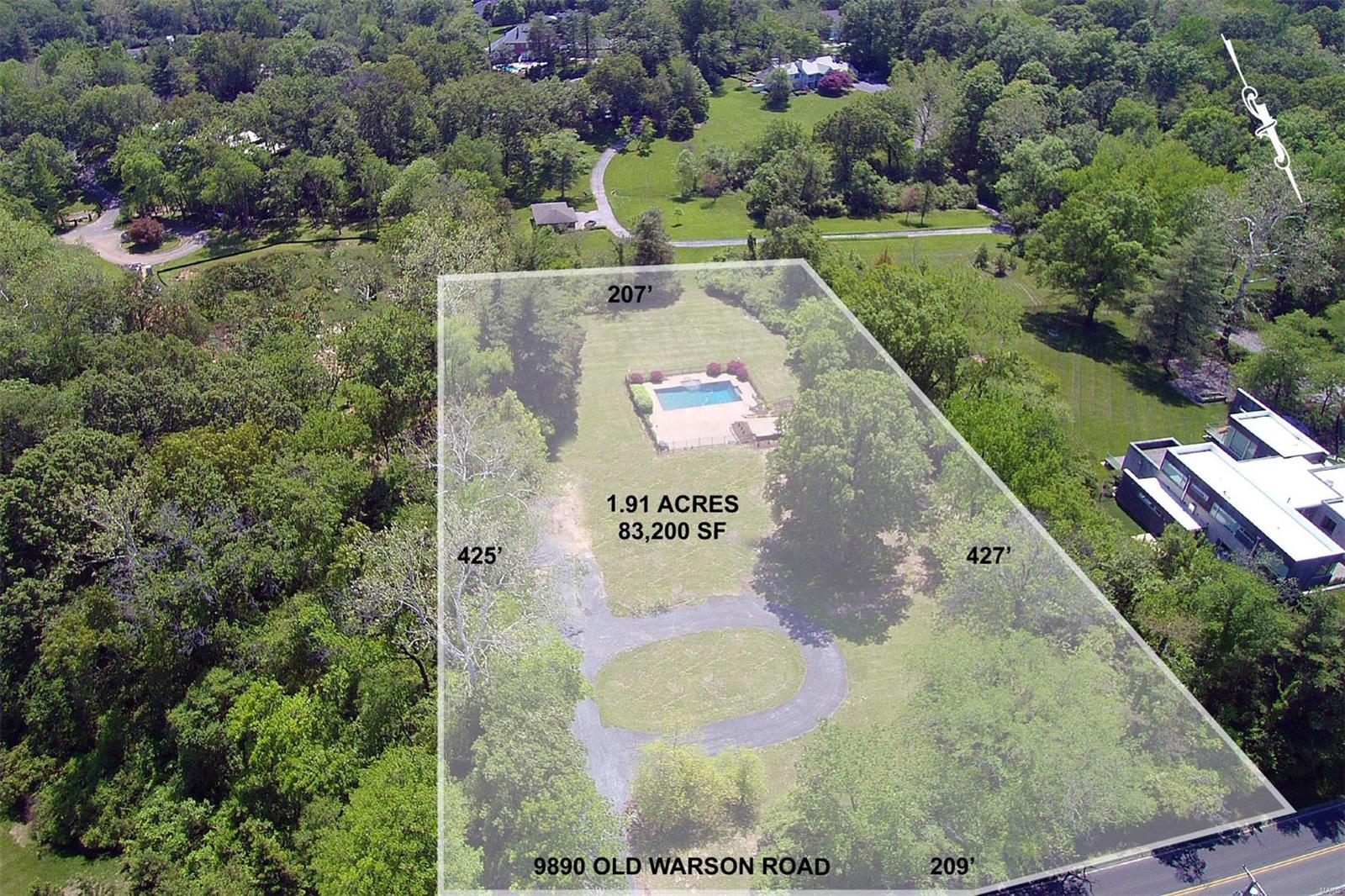9890 Old Warson Road St. Louis, MO 63124 - Photo 1 of 2 Gallery Image 1
