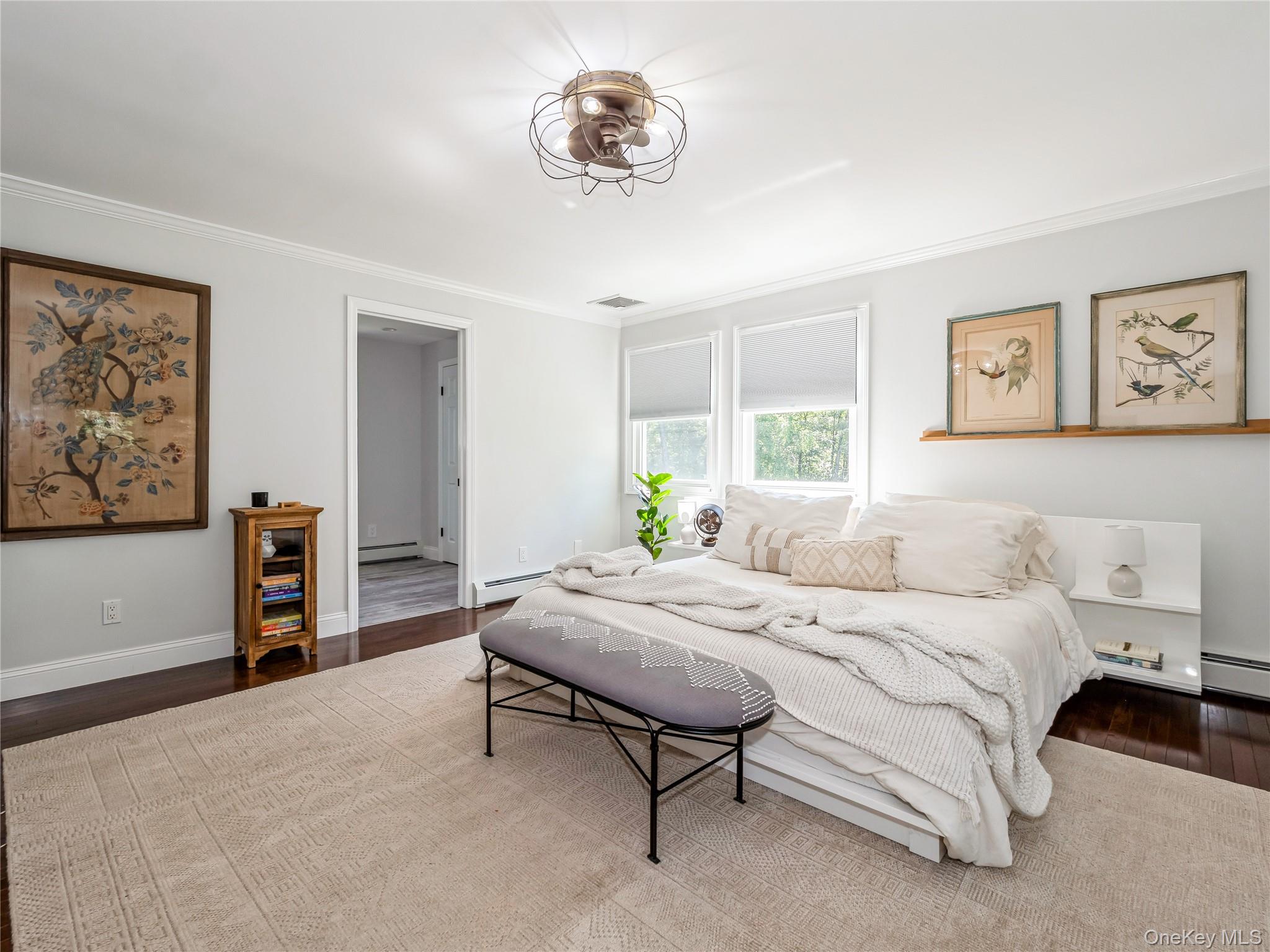 34 Hudson Ridge Garrison, NY 10524 - Photo 27 of 41 a bedroom with a bed and a cabinets
