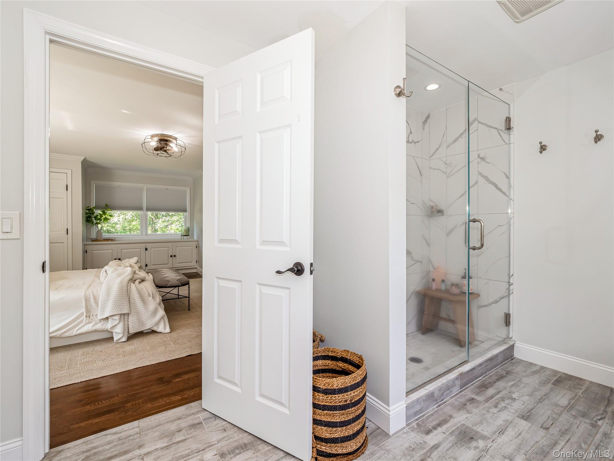 34 Hudson Ridge Garrison, NY 10524 - Photo 28 of 41 a bathroom with a shower and toilet