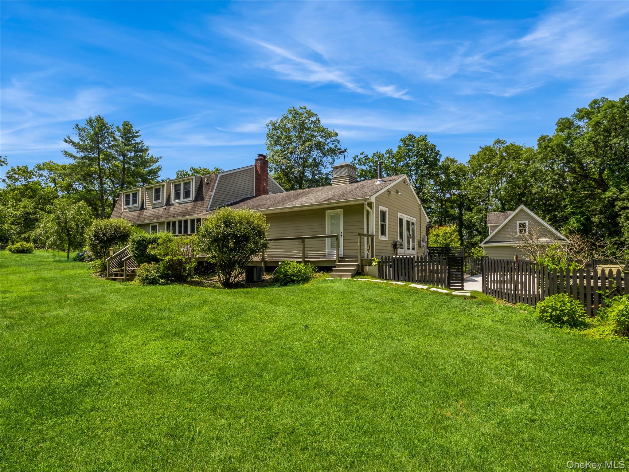 34 Hudson Ridge Garrison, NY 10524 - Photo 38 of 41 a front view of a house with garden