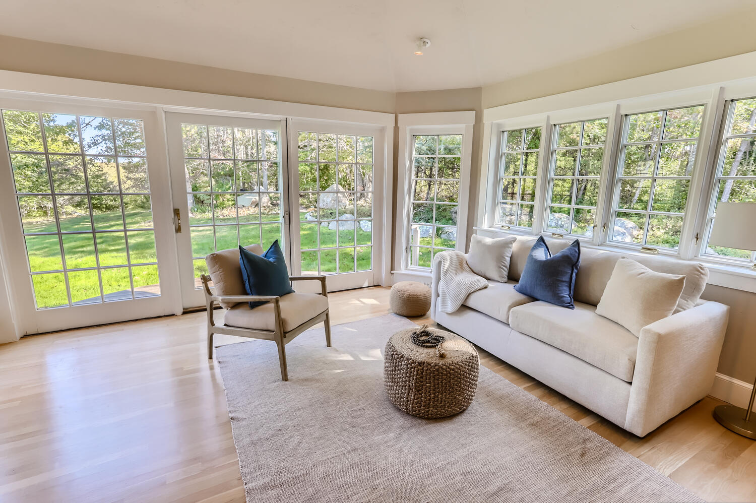 300 N Road Chilmark, MA 02535 - Photo 39 of 69 a living room with furniture and a large window