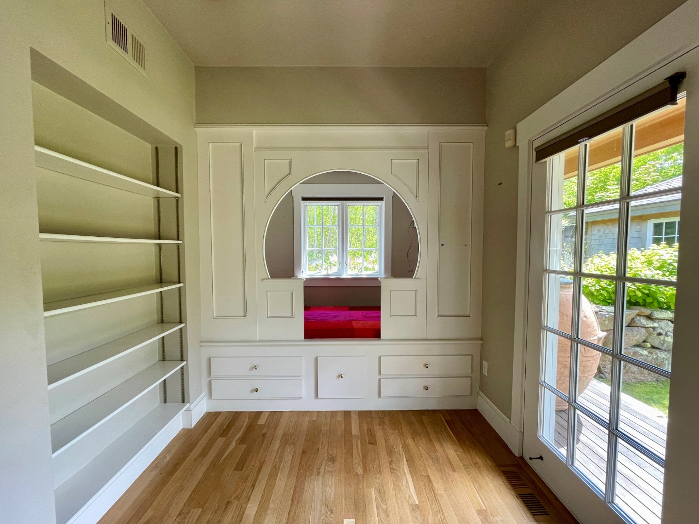 300 N Road Chilmark, MA 02535 - Photo 49 of 69 a view of a room with wooden floor and windows