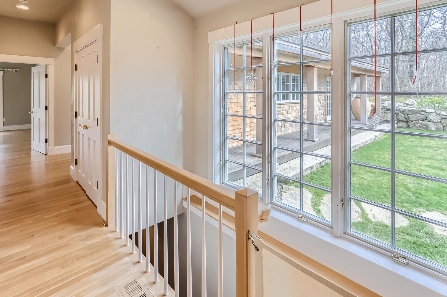 300 N Road Chilmark, MA 02535 - Photo 53 of 69 a view of a stairs and an entrance door