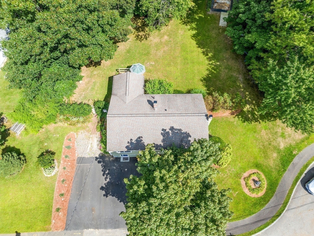 5 Robin Circle Westborough, MA 01581 - Photo 24 of 29 an aerial view of a house with swimming pool