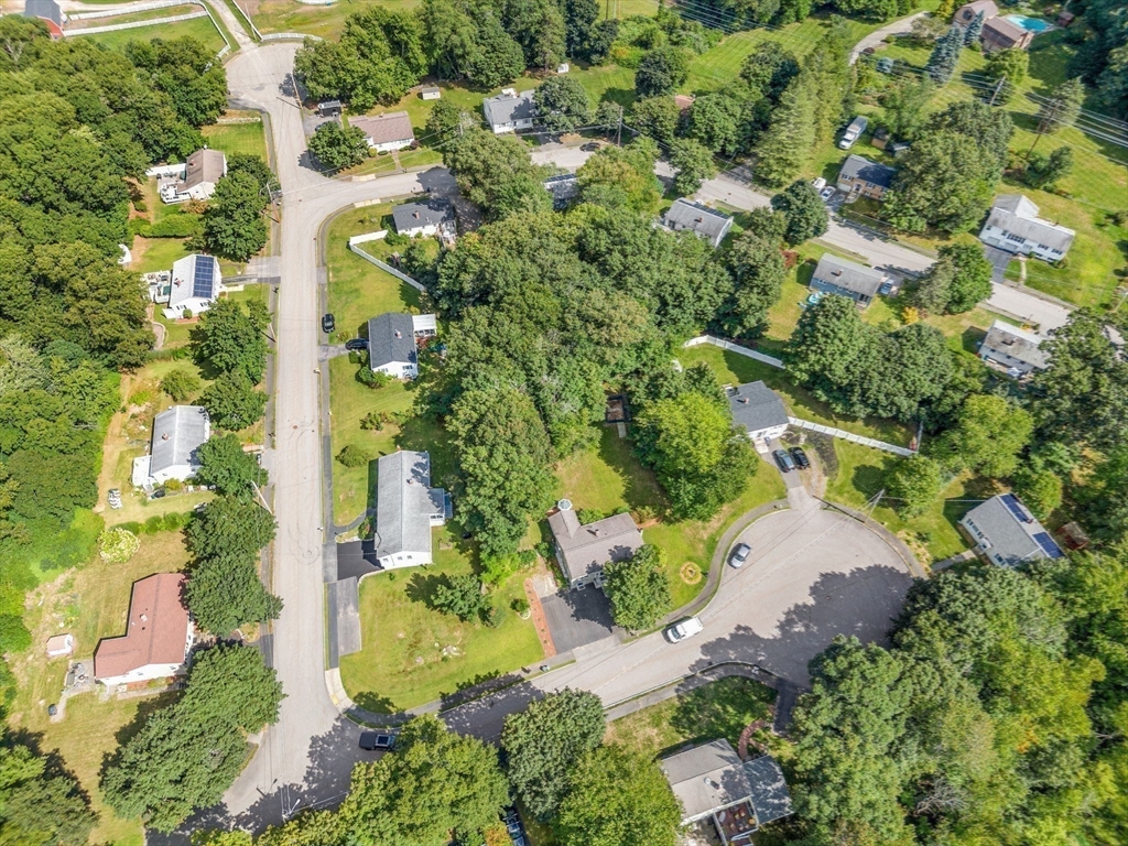 5 Robin Circle Westborough, MA 01581 - Photo 26 of 29 an aerial view of residential house with outdoor space and trees all around