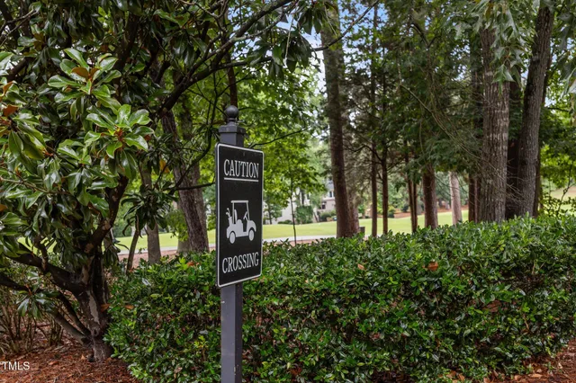 a sign on the side of a road