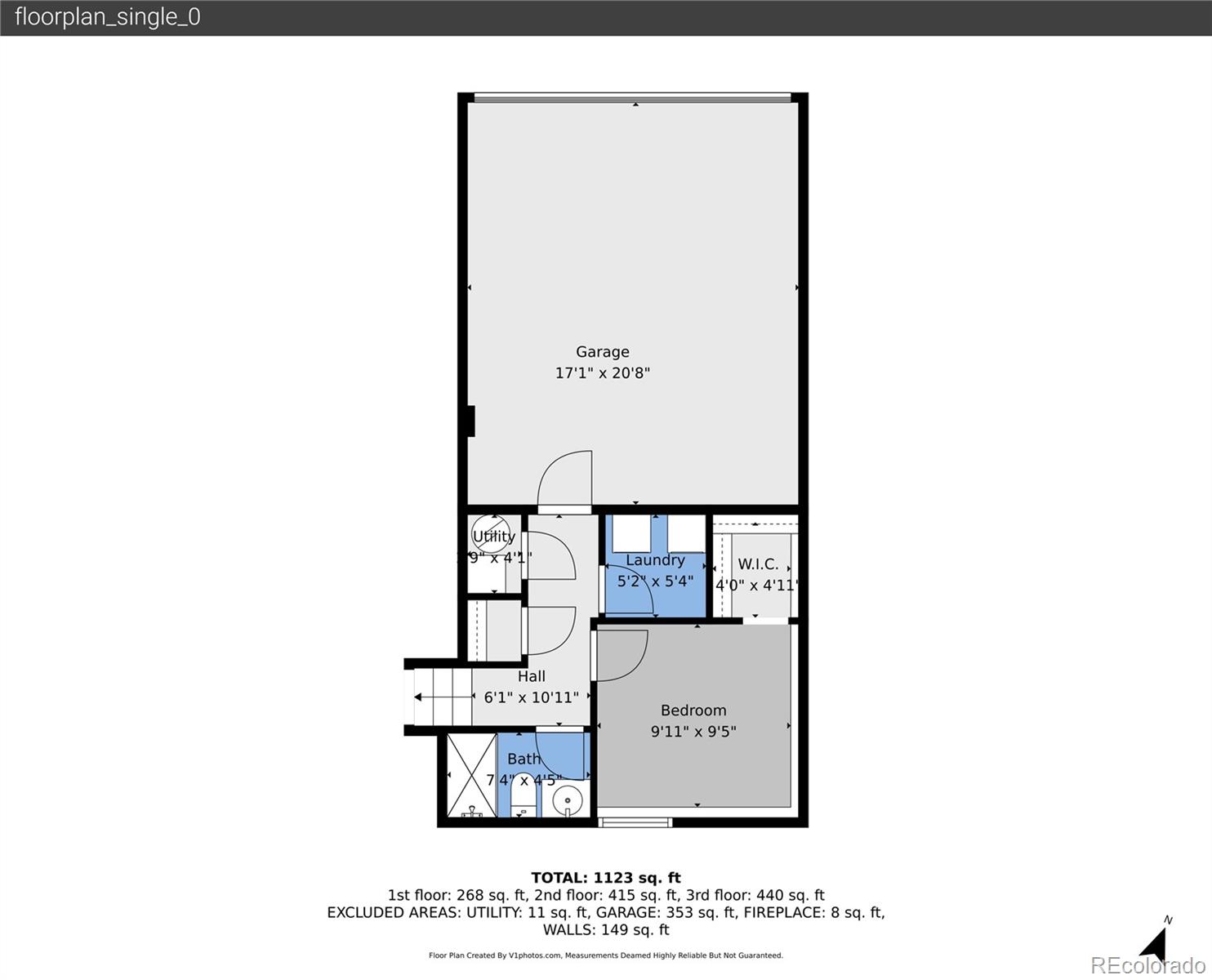 4381 Perth Circle Denver, CO 80249 - Photo 32 of 35 a picture of a wall with a bench