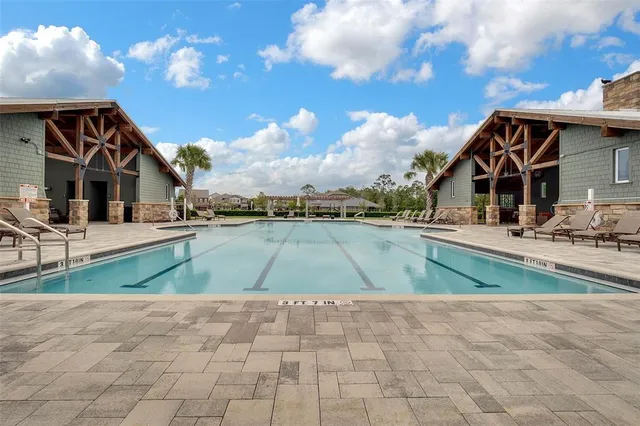 a view of a house with pool
