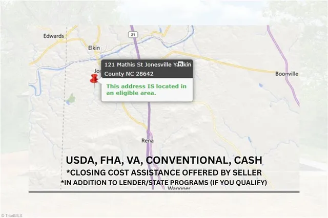 $236,999 | 121 Mathis Street, Jonesville, NC 28642