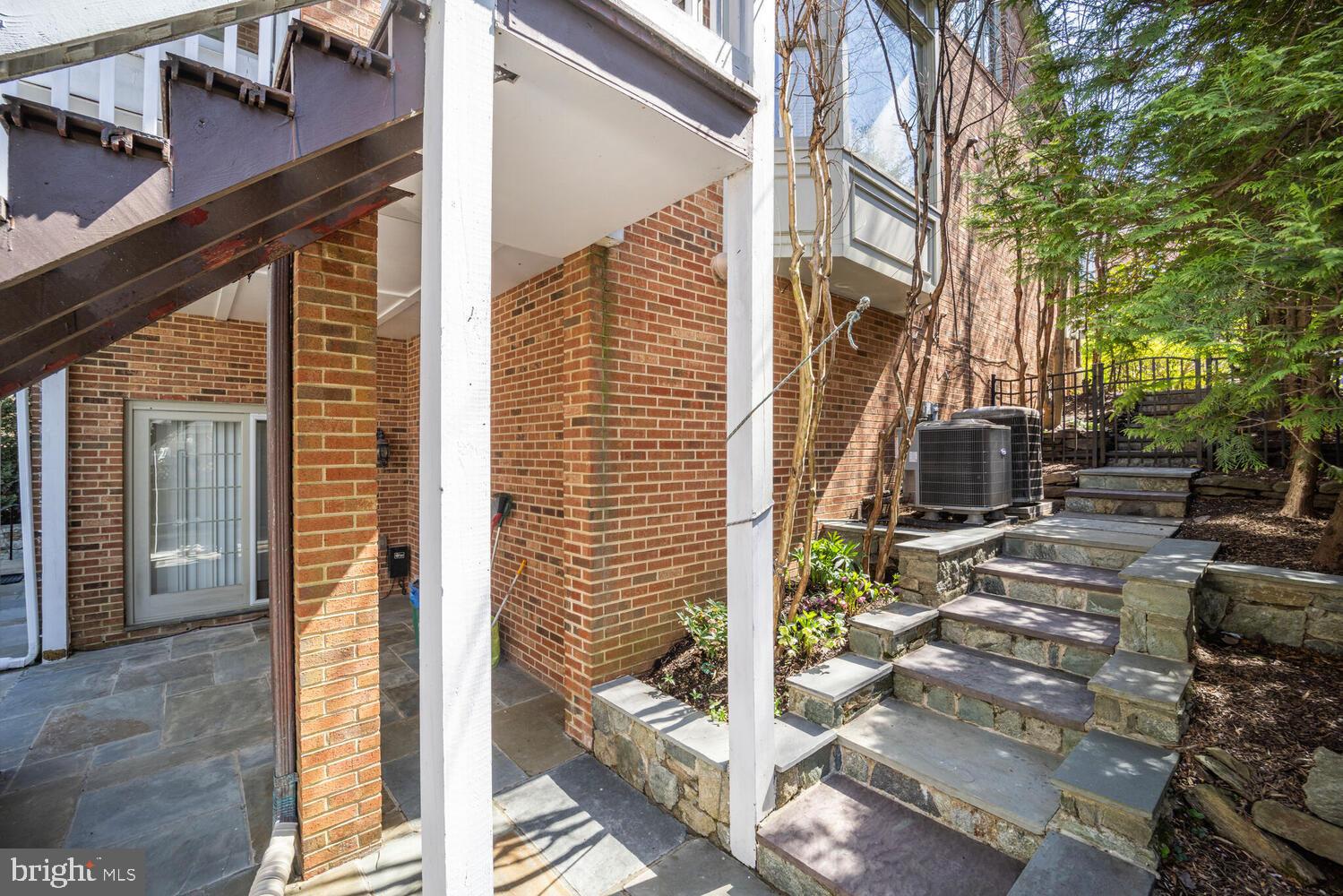 5119 Warren Place Northwest Washington, DC 20016 - Photo 35 of 37 a view of a door of the house