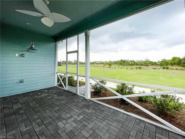 a view of a balcony with lake view and a ocean view