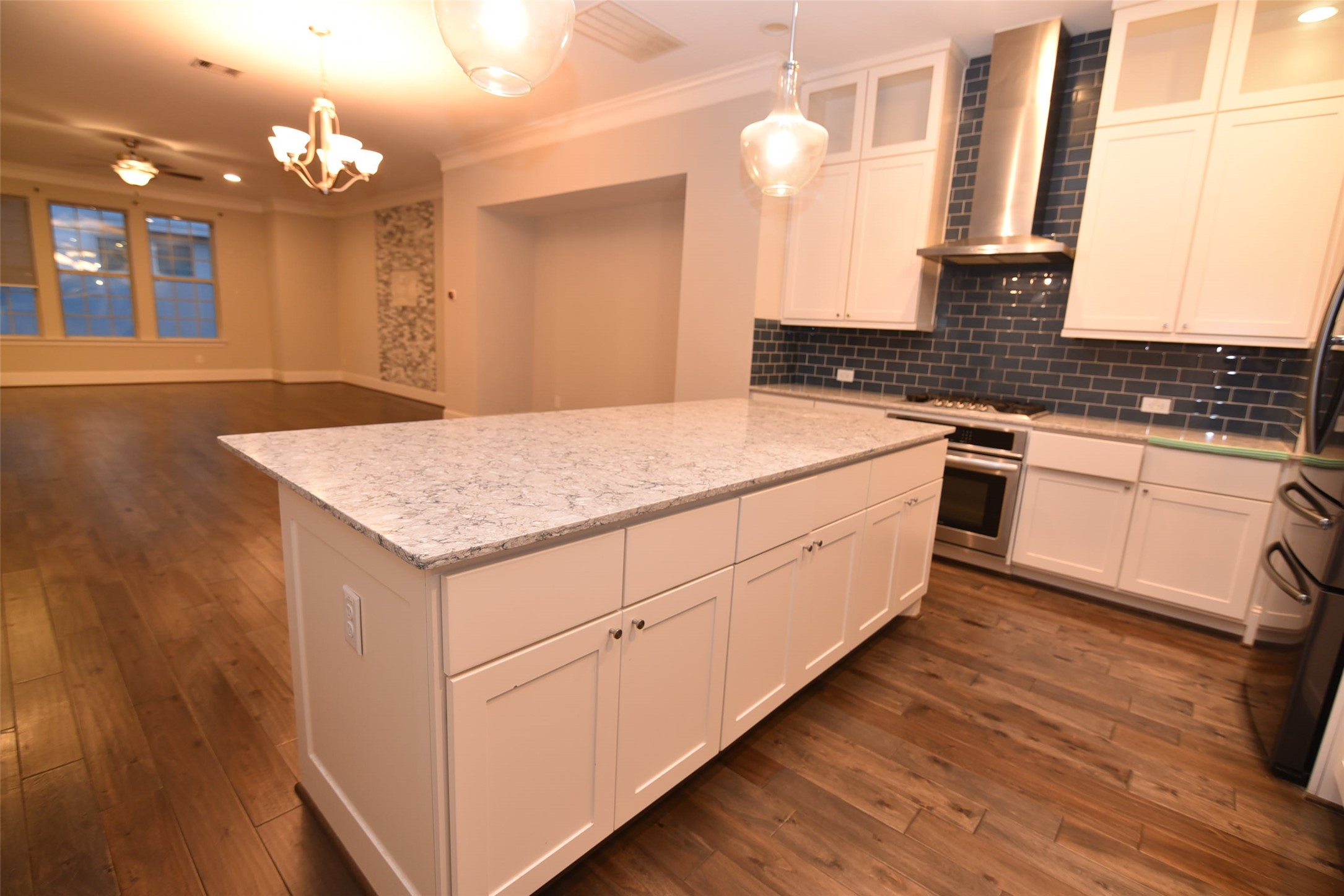 11918 Stirling Row Lane Houston, TX 77082 - Photo 12 of 21 a kitchen with a sink and cabinets