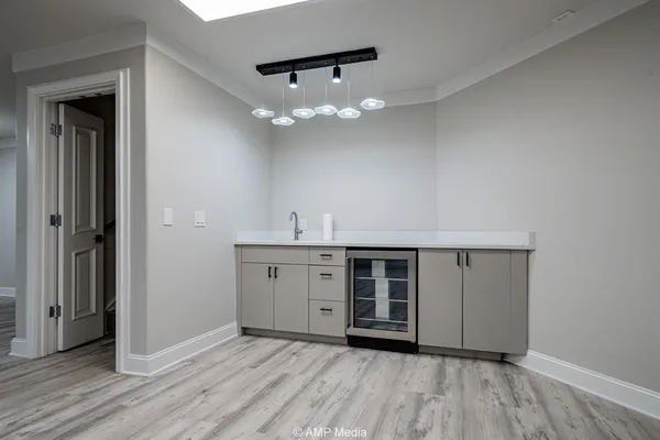 a bathroom with shower