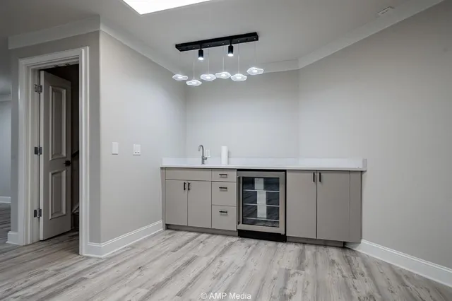 a bathroom with shower