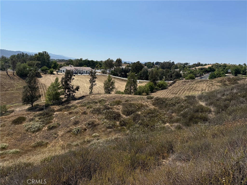 0 Paulita Road Temecula, CA 92592 - Photo 11 of 36 a view of a dry yard with trees