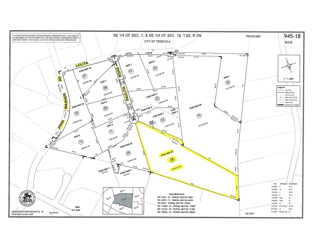 0 Paulita Road Temecula, CA 92592 - Photo 3 of 36 view of a black and white photo