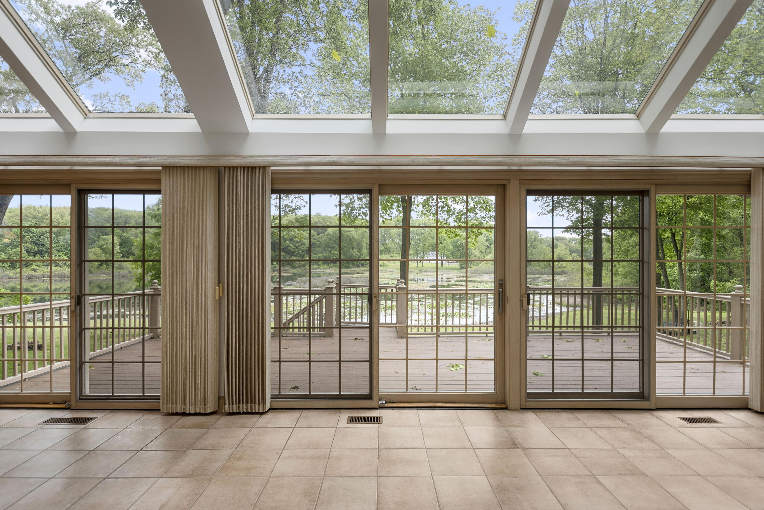3611 West Waverly Road La Porte, IN 46350 - Photo 20 of 40 a view of a room that has a bed and a large window