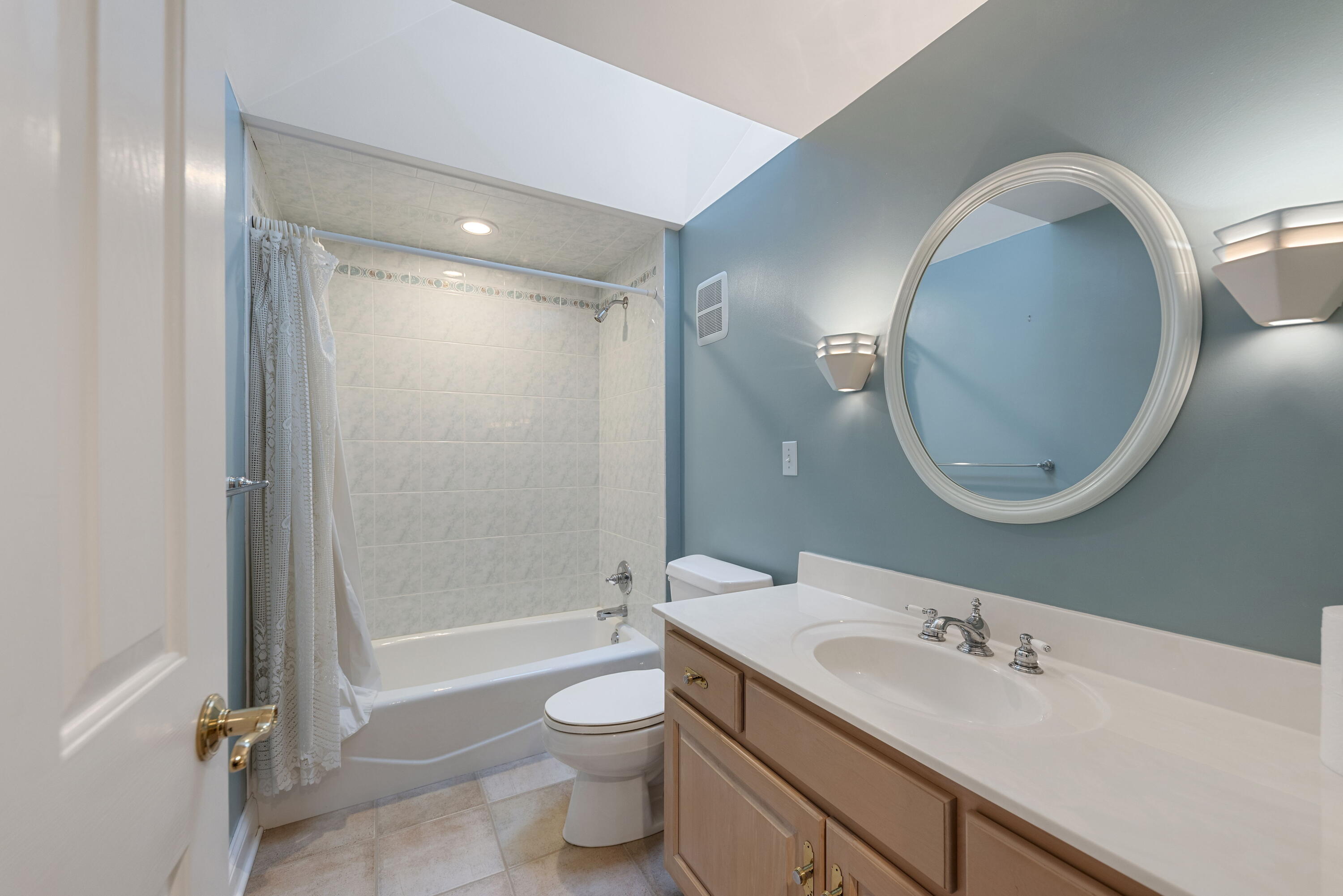 3611 West Waverly Road La Porte, IN 46350 - Photo 31 of 40 a bathroom with a sink toilet and shower
