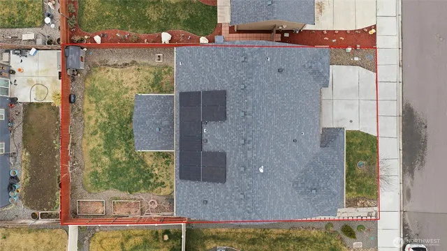 a view of a city with an ocean