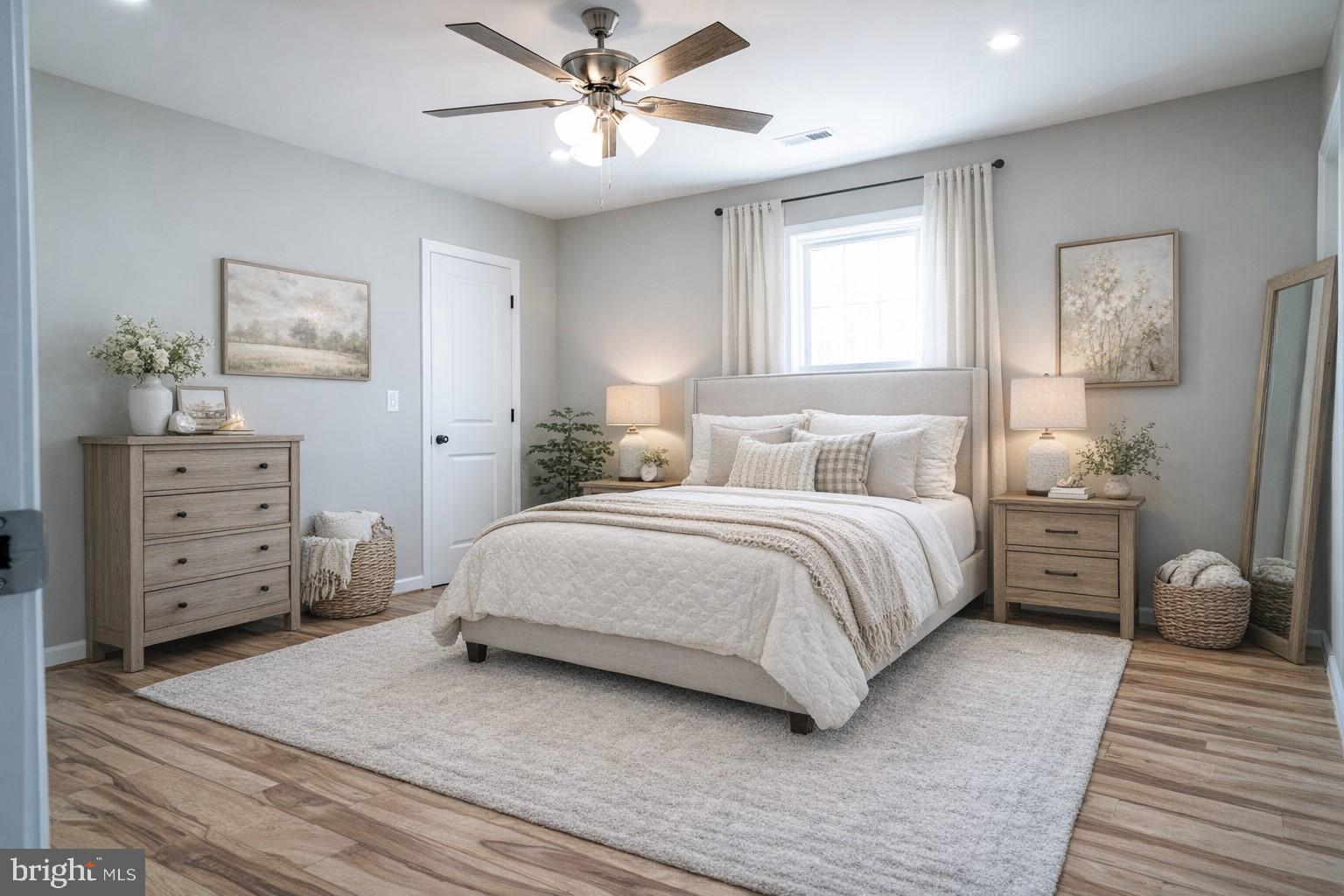 240 Deford Avenue Stanley, VA 22851 - Photo 33 of 60 a bedroom with a bed and a dresser