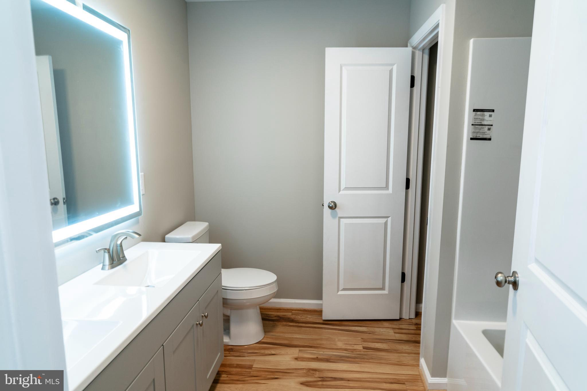 240 Deford Avenue Stanley, VA 22851 - Photo 44 of 60 a bathroom with a sink and a toilet