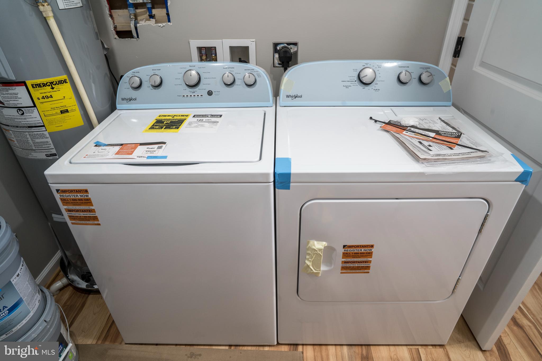 240 Deford Avenue Stanley, VA 22851 - Photo 48 of 60 a utility room with dryer and washer