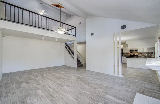 a view of empty room