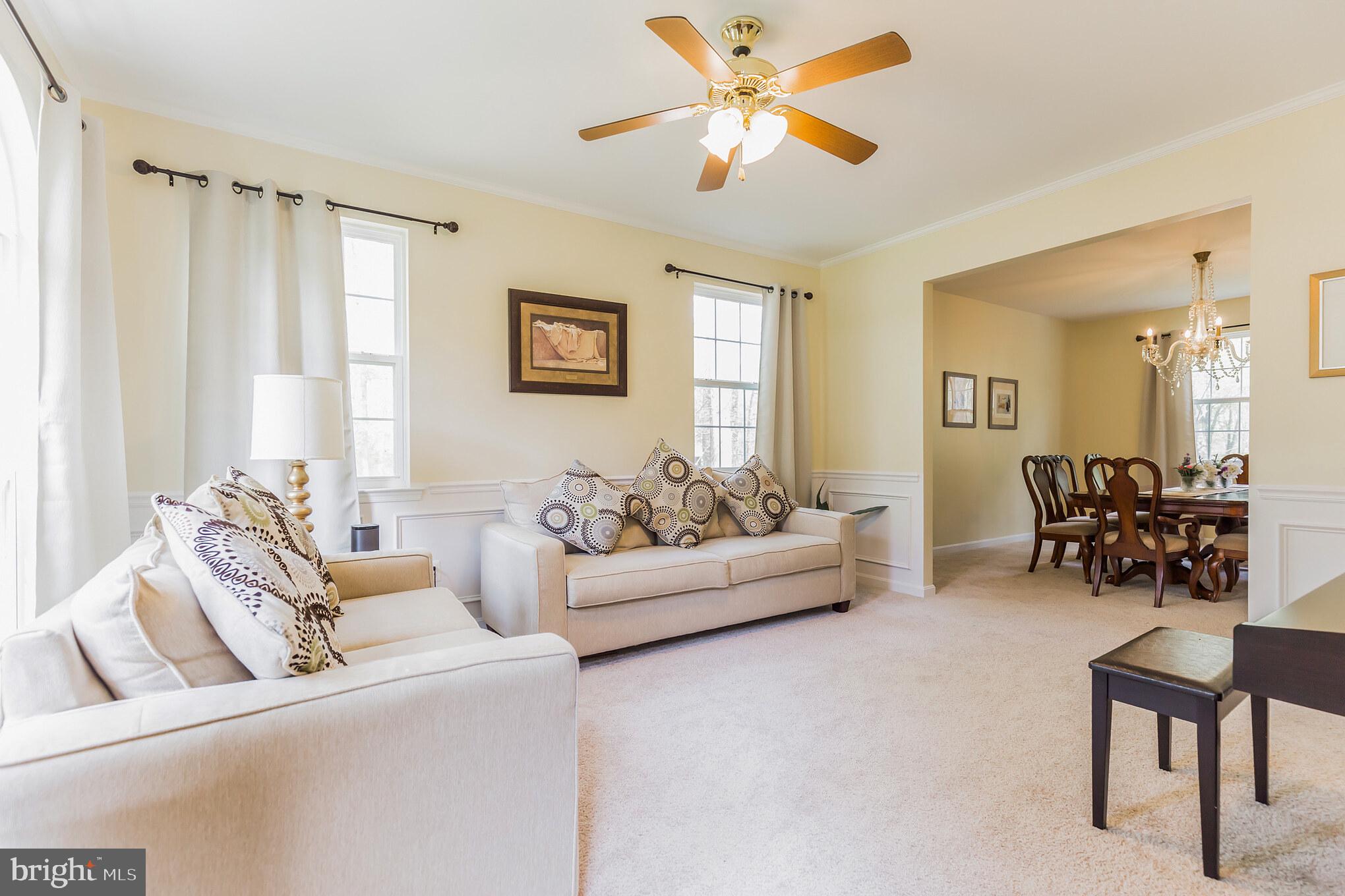 3195 Hickory Ridge Road Dunkirk, MD 20754 - Photo 4 of 41 a living room with furniture and a large window