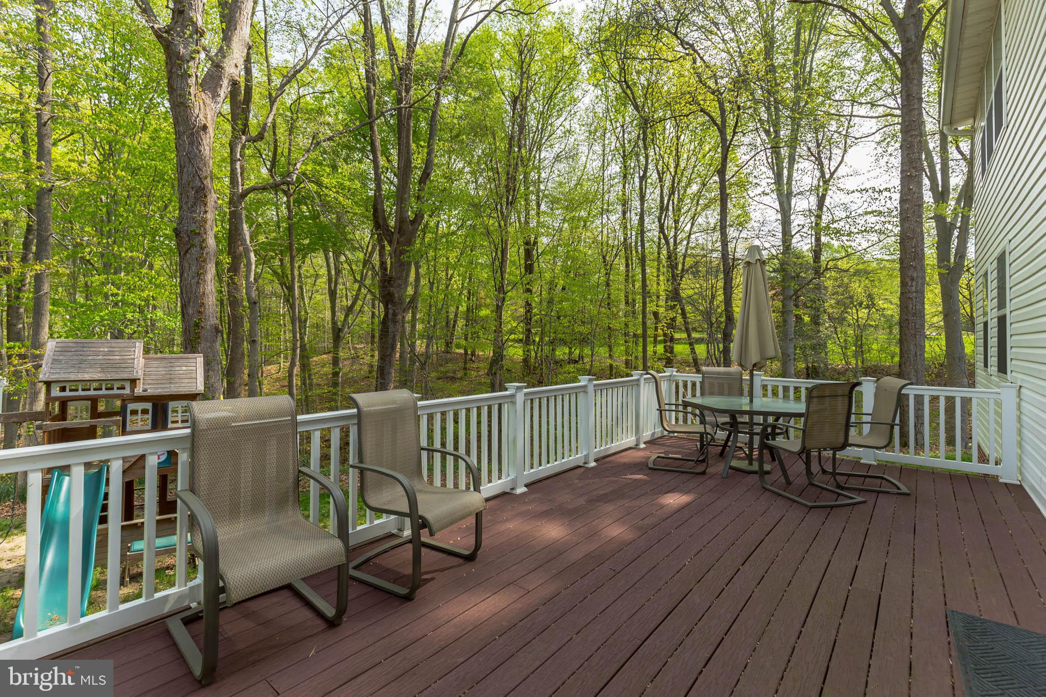 3195 Hickory Ridge Road Dunkirk, MD 20754 - Photo 32 of 41 a view of a deck with two chair and wooden floor