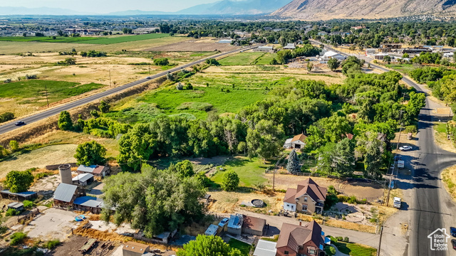 1632 South Main Street Springville, UT 84663 - Photo 24 of 93 Aerial view of property's location with a mountain backdrop