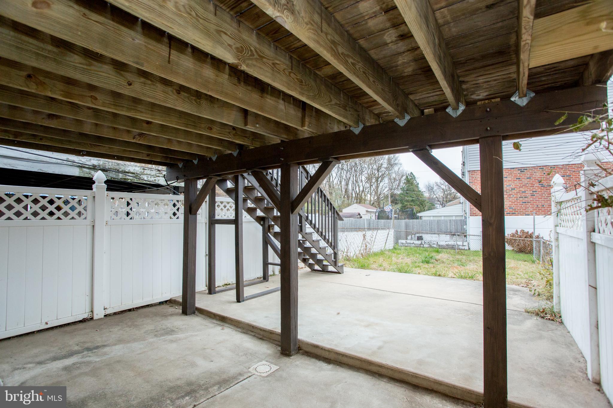 11805 Millbrook Road Philadelphia, PA 19154 - Photo 32 of 38 Rear Yard Under Deck