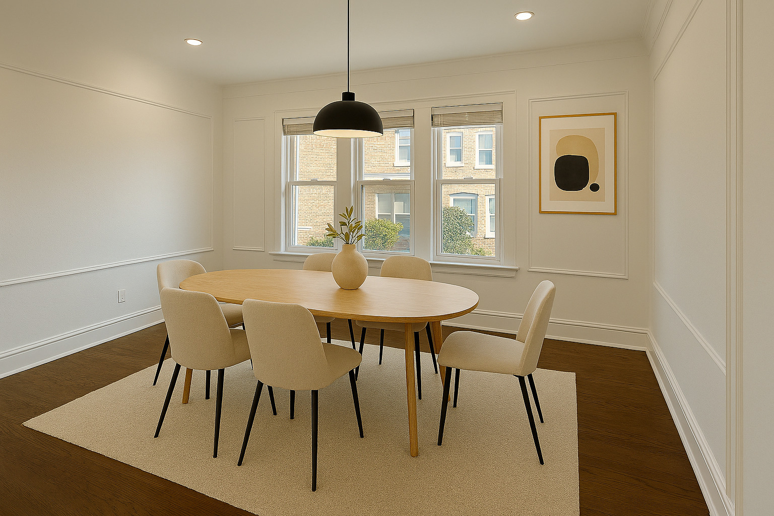 2524 West Ardmore Avenue, Unit 1 Chicago, IL 60659 - Photo 7 of 21 a view of a dining room with furniture and window