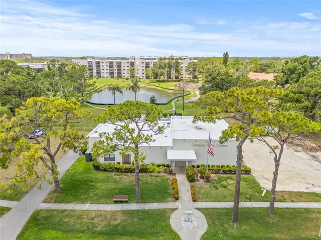 a view of a city with an ocean view