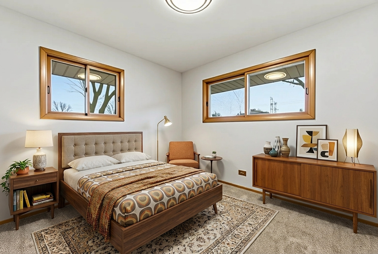 110 Westmere Road Des Plaines, IL 60016 - Photo 7 of 15 a bedroom with a bed and a table