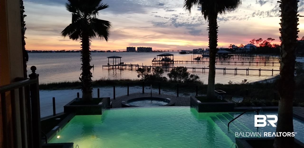 28888 Canal Road, Unit 61 Orange Beach, AL 36561 - Photo 26 of 26 Pool Sunset