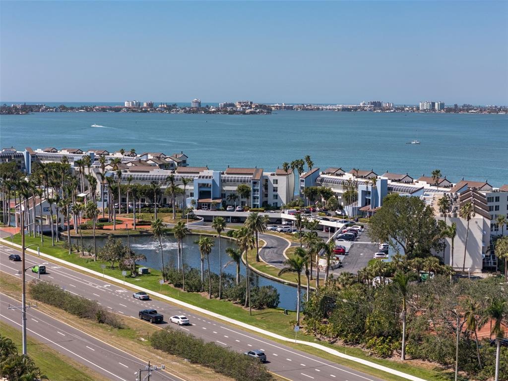 5151 Isla Key Boulevard South, Unit 421 St. Petersburg, FL 33715 - Photo 59 of 61 a view of a city and lake view