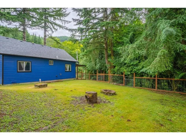 a front view of a house with yard