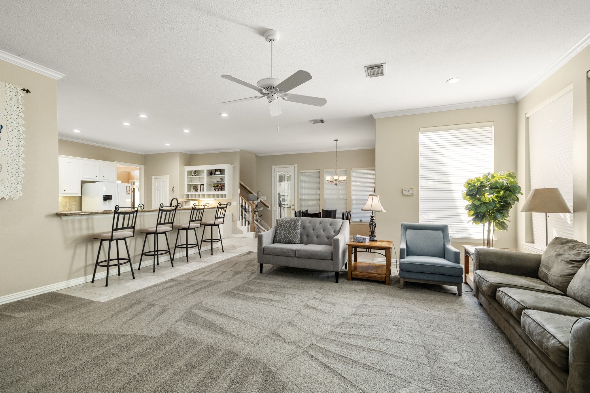 19315 Puget Lane Spring, TX 77388 - Photo 18 of 49 a living room with furniture and a large window