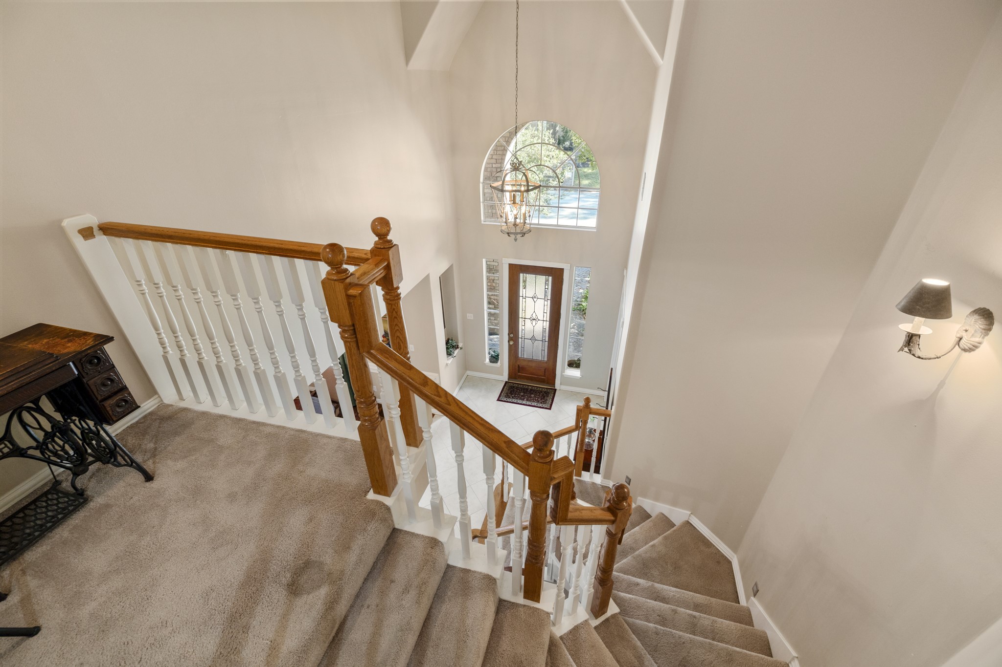 19315 Puget Lane Spring, TX 77388 - Photo 23 of 49 a view of entryway with wooden floor and stairs