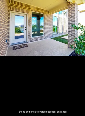 a view of an outdoor space and swimming pool