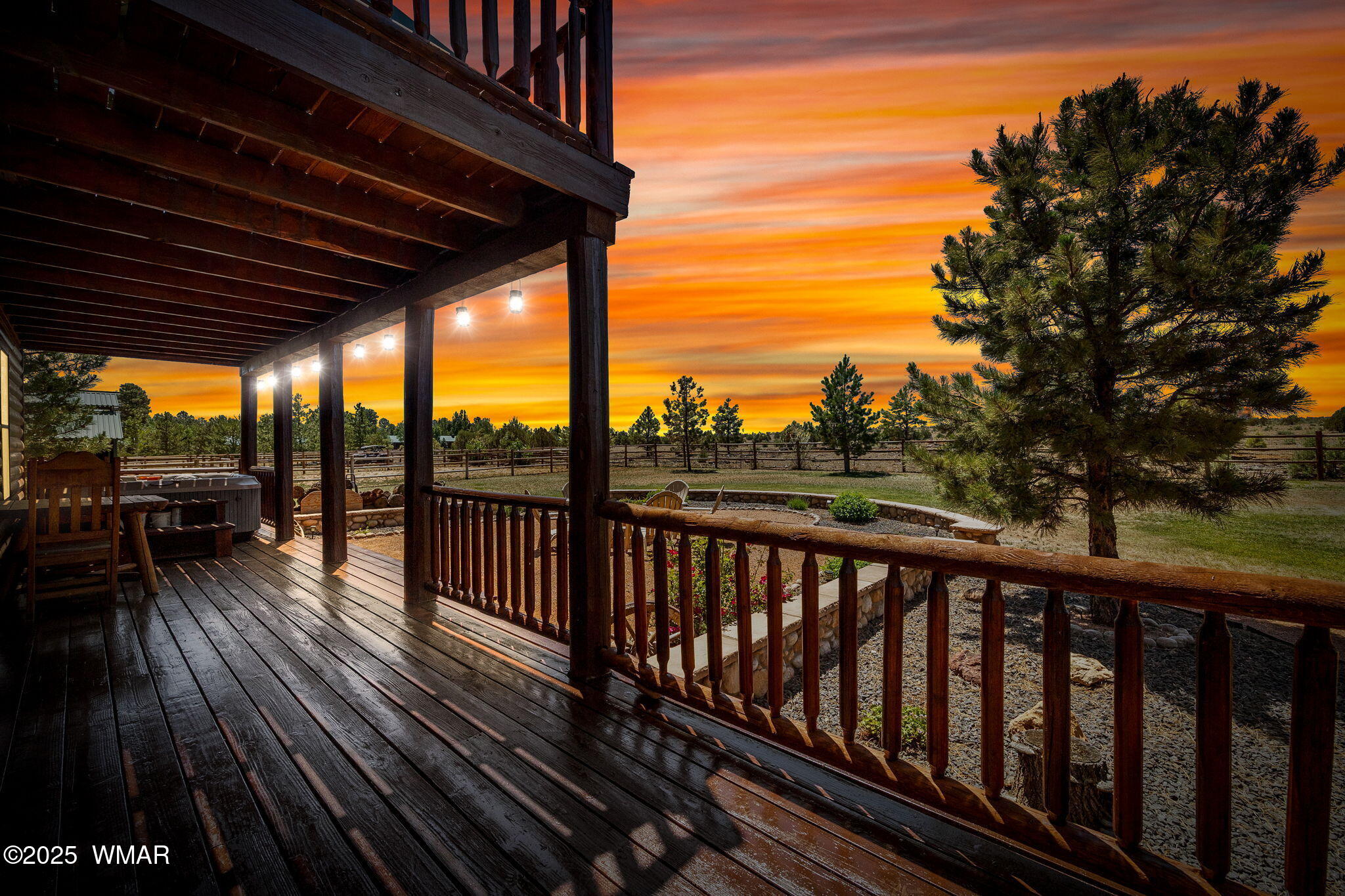 2295 Bison Rnch Trail Overgaard, AZ 85933 - Photo 26 of 68 AMAZING SUNSETS OFF BACK DECK