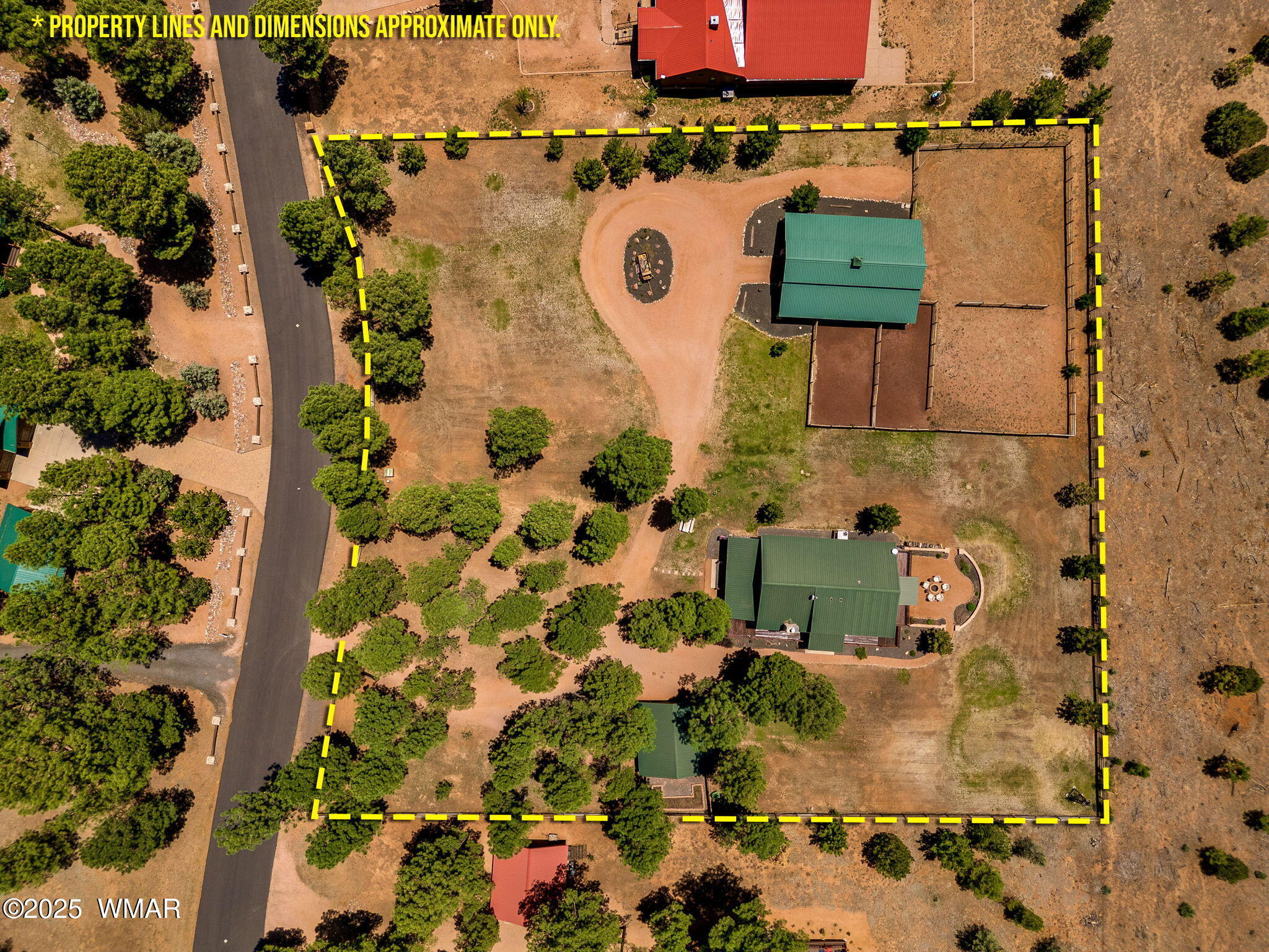2295 Bison Rnch Trail Overgaard, AZ 85933 - Photo 60 of 68 WITH APPROXIMATE LOT LINES