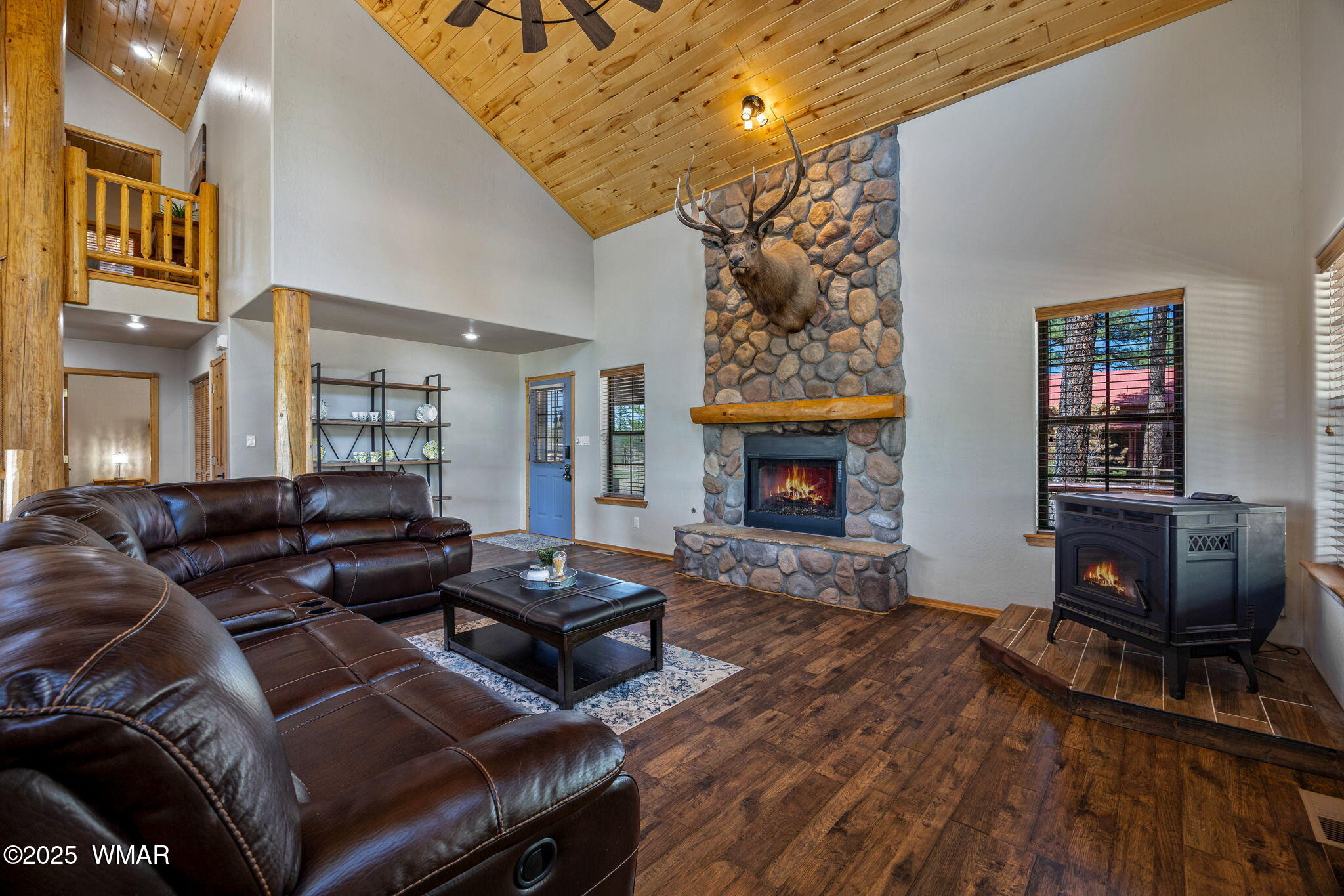 2295 Bison Rnch Trail Overgaard, AZ 85933 - Photo 4 of 68 FIREPLACE AND WOOD BURNING STOVE FOR WINTER WARMTH!